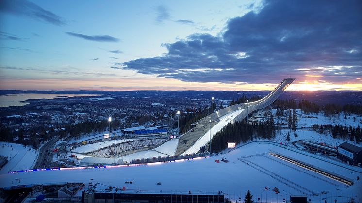 Holmenkollbakken Ski Jump in Oslo, designed by JDS Architects. One of the four winners  of  A.C. Houen Fund’s Certificate for Outstanding Architecture 2019.