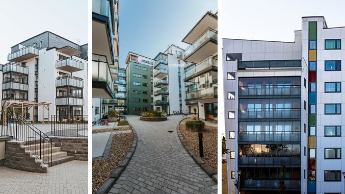 HSB-fastigheter i Växjö har tilldelats Miljöbyggnad Silver