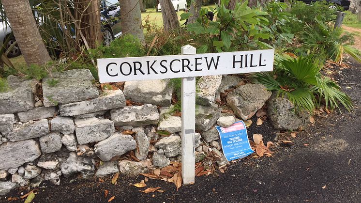 Her er Corkscrew Hill Bermuda WTS