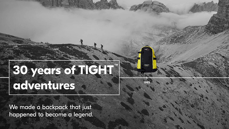 Celebrating 30 years of TIGHT™ adventures