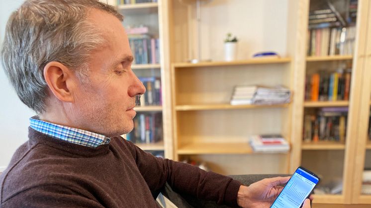Jesper Bjärvall är digitaliseringschef på Karlskoga Energi & Miljö.