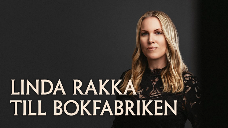 Succédebutanten Linda Rakka till Bokfabriken!