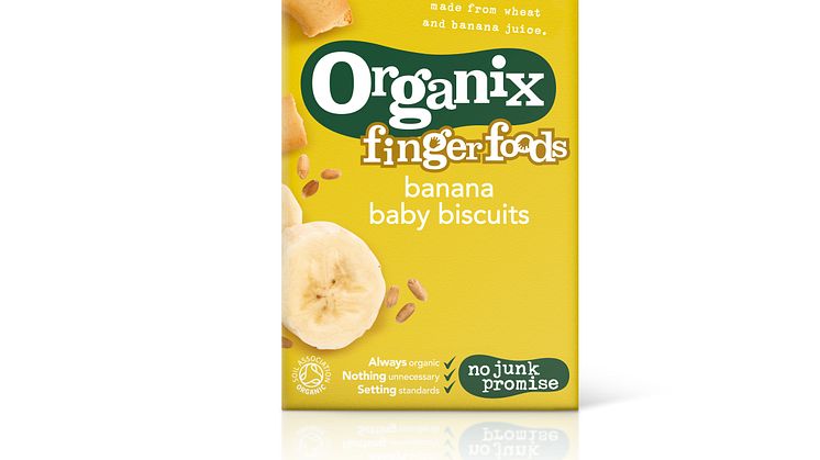 Organix Banankex (banana baby biscuits) 7 månader  