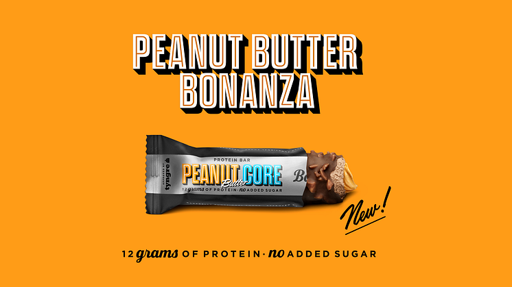 Nyhet från Barebells: Peanut Butter Core Bar