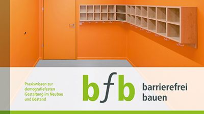 bfb barrierefrei bauen – das Themenheft zur barrierefreien und demografiefesten Gestaltung im Neubau und Bestand.