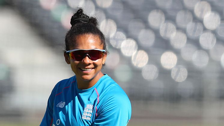 Sophia Dunkley could be in line for her ODI debut. Photo: Getty Images