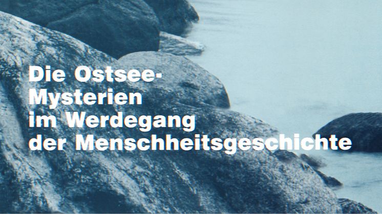 Ausschnitt des Buchcovers von ‹Die Ostsee-Mysterien› im Verlag am Goetheanum (Foto: Volkmar Herre)