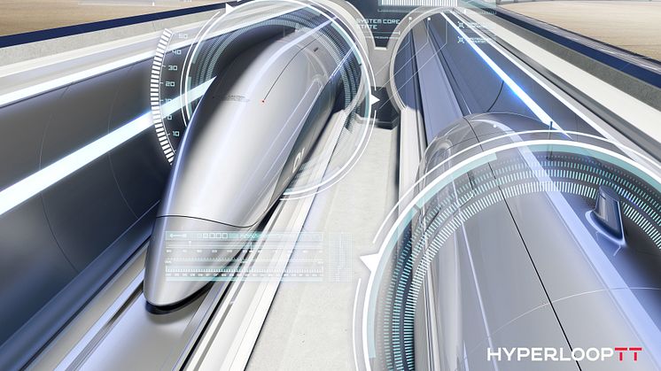 The hyperloop capsule will be tested using digital signalling software in the cloud