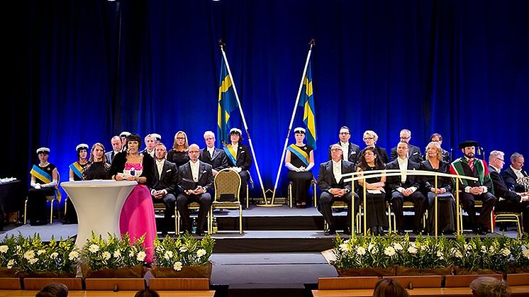 Bild från 2018 års Akademisk högtid. FOTO: Britt Mattsson/Högskolan i Gävle