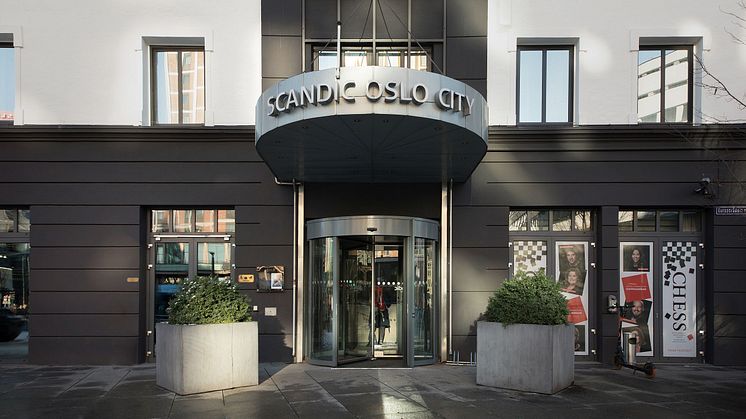 Frem til sommeren skal Scandic Oslo City gjennom en stor renovering. Hotellet holder åpent for gjester i hele perioden. Foto: Scandic Norge