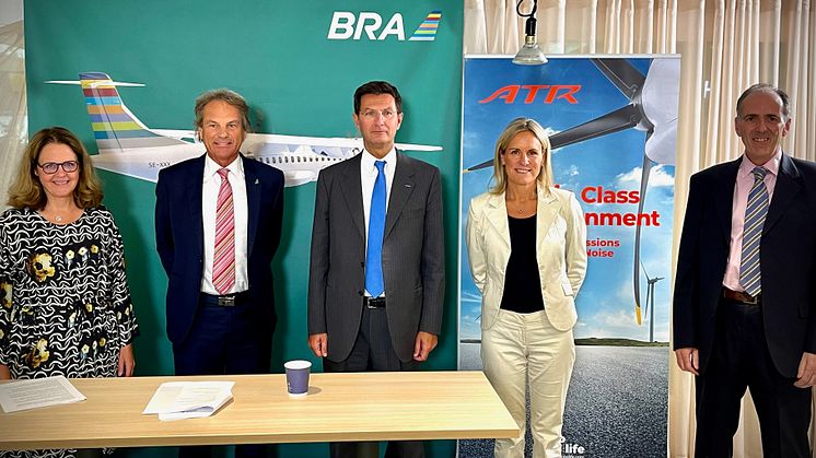 BRA samarbetar med ATR och Neste för att påskynda 100% SAF-certifiering