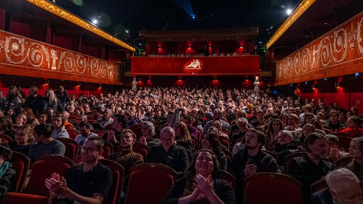Ett fullsatt Skandia under Stockholms filmfestival 2023. Foto: Thomas Persson
