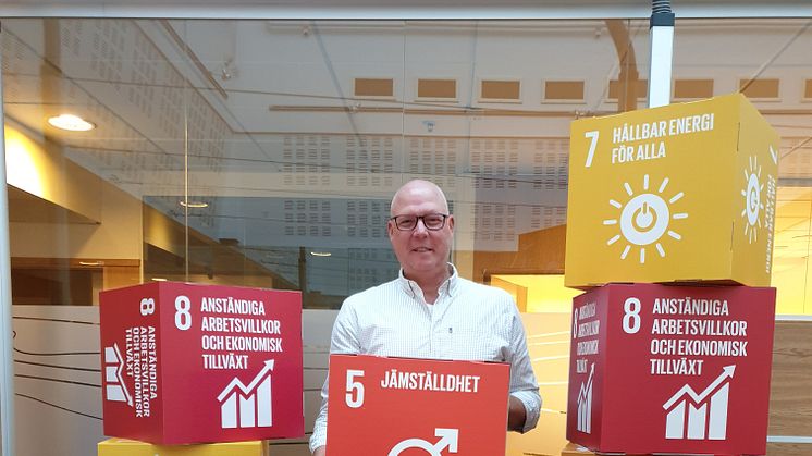 Jonas Larsson och FN:s globala hållbarhetsmål