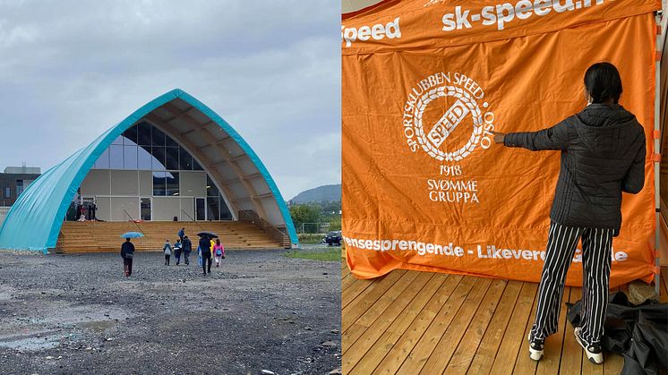 Svømmekursene skjer på Økern bad, og er et samarbeid mellom SK Speed, Oslo idrettskrets og Bydel Stovner
