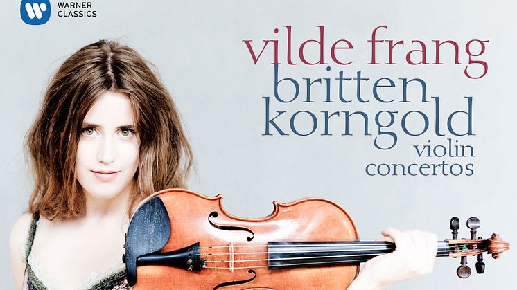 Vilde Frang / Britten Korngold Violin Concertos Cover Art