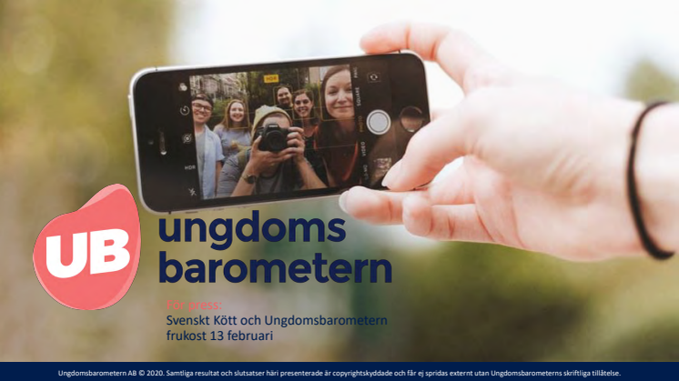 Ungdomsbarometern + Svenskt Kött Presskit