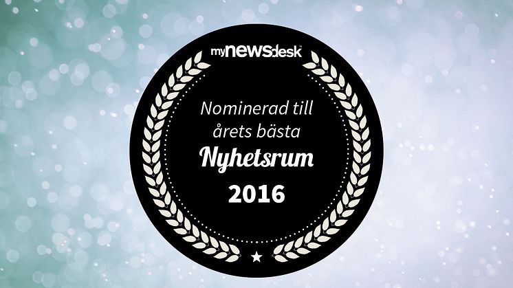 Telia nominerad som Årets nyhetsrum 2016