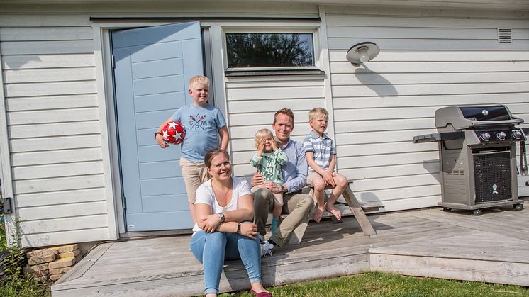 Elfa_3-barnsfamiljen från Lund fick äntligen ordning och reda i förrådet.