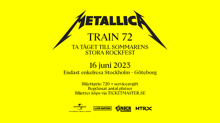 Metallica Train 72