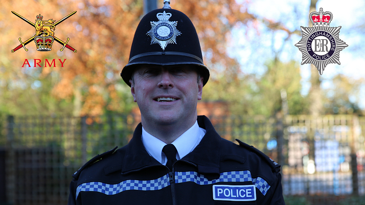 Notts Police has launched a new recruitment pathway for military personell to join the force (2)