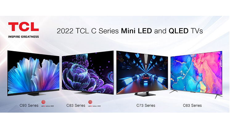 TCL presenterer sine nye TV-modeller og lydplanker i C-serien