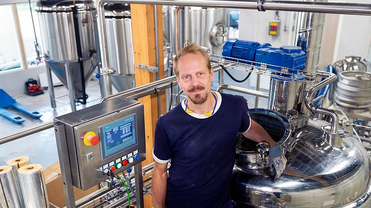 Jonny Svärd, Växjö Elmontage på plats i bryggeriet