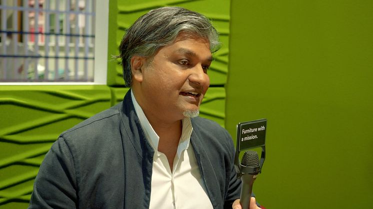 Satyendra Pakhalé, interview at Salone del Mobile 2018