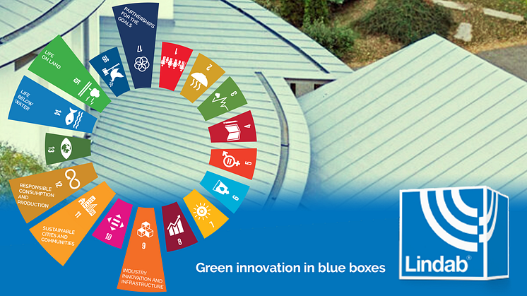 How Lindab roofing systems contribute to the UN sustainable development goals