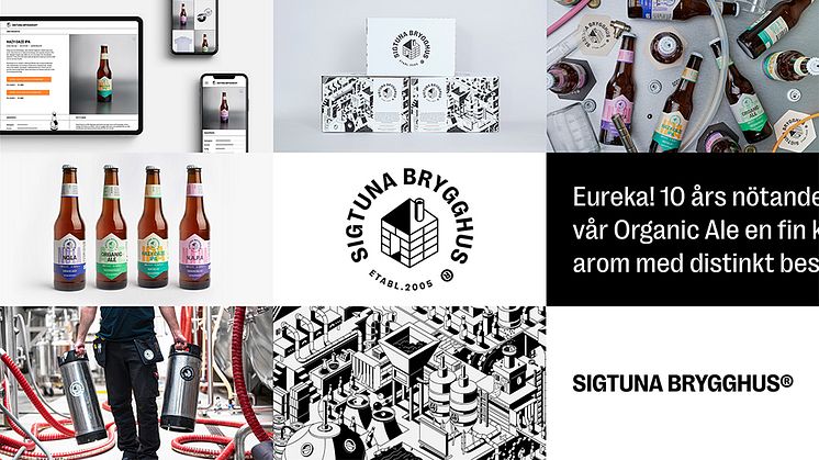 Sigtuna Brygghus lanserar ny varumärkesplattform och visuell identitet.