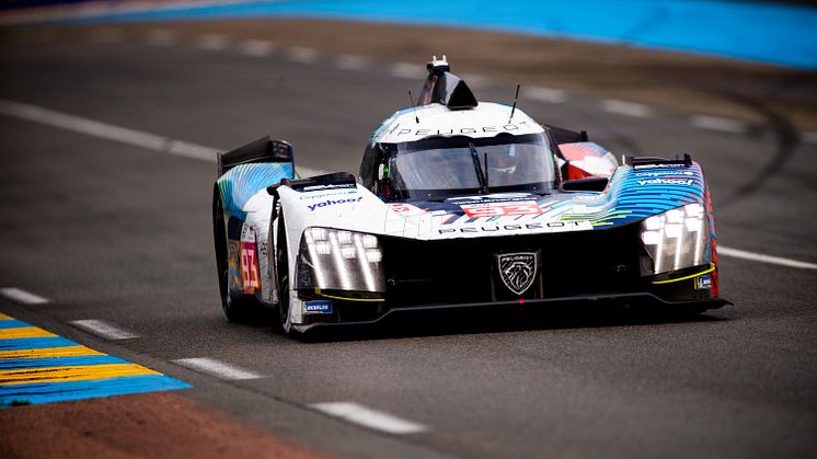  Team Peugeot TotalEnergies og Mikkel Jensen gennemførte et action-packed 24 timers Le Mans