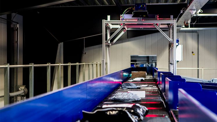 Automatisk sorteringsanlæg klar til at håndtere højsæsonens pakkemængde hos GLS.