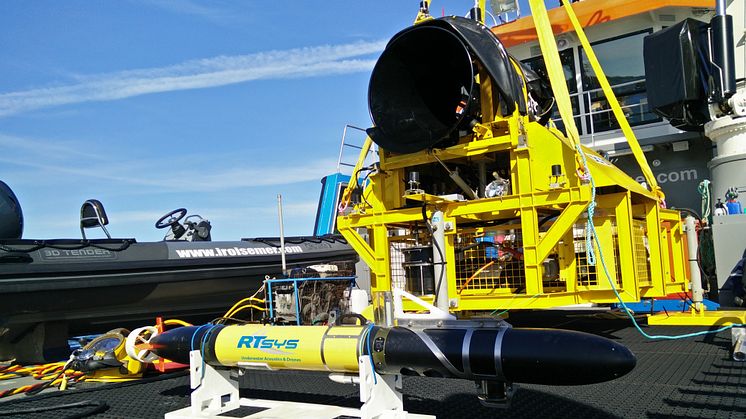 High res image - Oceanology International - RTSys  autonomous submarine drone