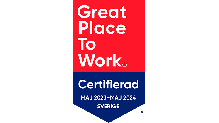 Envoi AB Certifierad som ”Great Place to Work”
