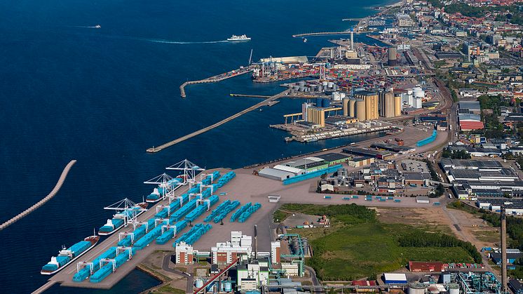 Construction of the new containerport in Port of Helsingborg can, at the earliest, begin in 2026, and is expected to be commissioned in 2028