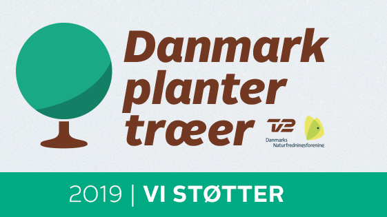 ESVAGT støtter kampagnen "Danmark planter træer" med et træ per medarbejder.