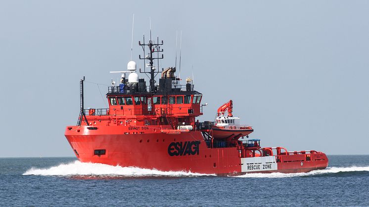 ’Esvagt Don’ is to provide ERRV and first line oil spill response for Providence in the Irish sector. 