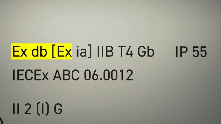 IECEx & ATEX markings