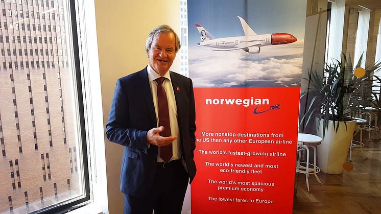 CEO Bjørn Kjos talks about the new routes between the US and the Caribbean