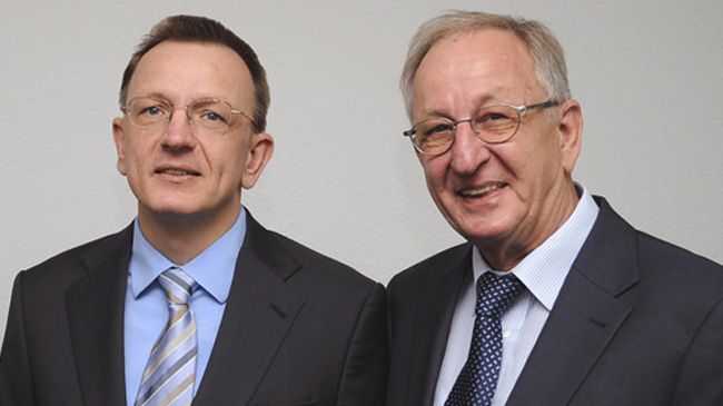 Die Geschäftsführer Martin und Claus Krogmann der MicroData GmbH. Foto: MicroData