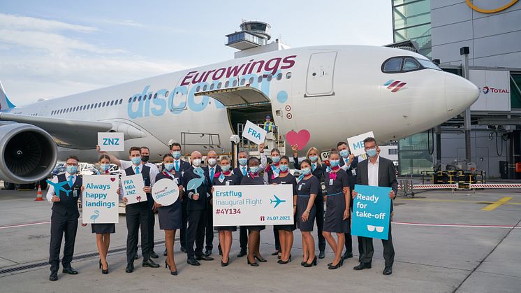 Lufthansa Cargo vermarktet Frachtkapazitäten der Eurowings Discover