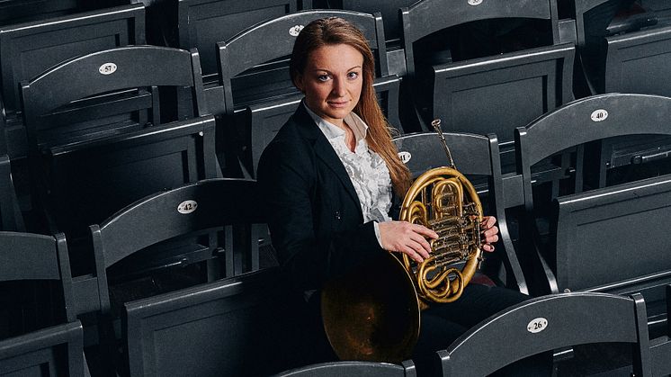 Gävle Symfoniorkesters Annamia Larsson invald i Kungl. Musikaliska Akademien!