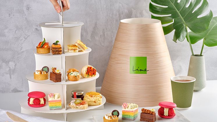 Tiers of Joy by Lime on the Go is the perfect complement to your afternoon tea at home
