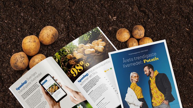 POTATISRAPPORT 2021/2022 - Positiv trend för potatisen