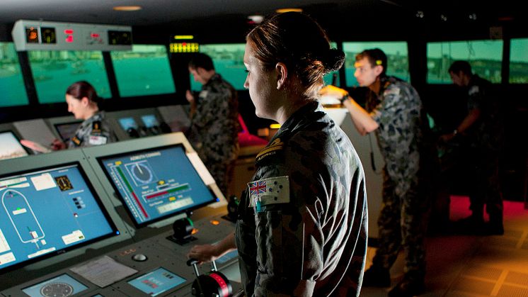 RAN Maritime Warfare Officers at HMAS Watson will soon be trained on upgraded K-Sim Polaris ship’s bridge simulators