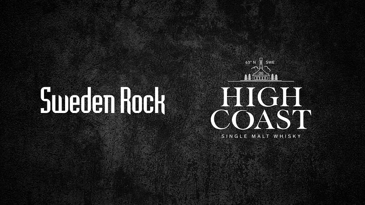 Sweden Rock inleder treårigt samarbete med High Coast Distillery