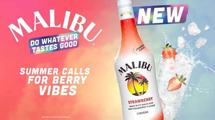 Die limited Edition Malibu Strawberry läutet den Sommer ein