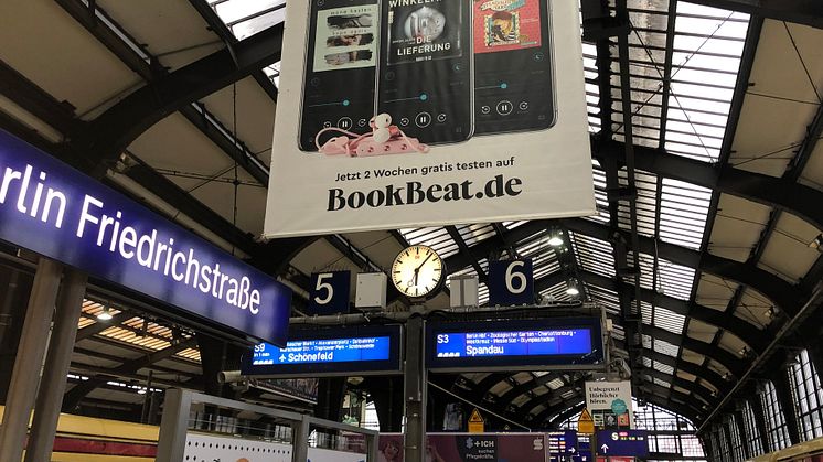 BookBeat, Berlin, Bahnhof Friedrichstraße, 2019