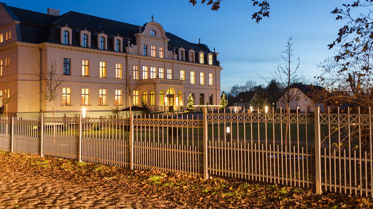 Schloss Ribbeck im Havelland lädt in der Vorweihnachtszeit zum Puppentheater ein. Foto: TMB-Fotoarchiv/Steffen Lehmann. 