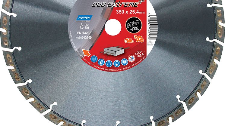 Duo Extreme+ Diamantklinga - Produkt 350 mm