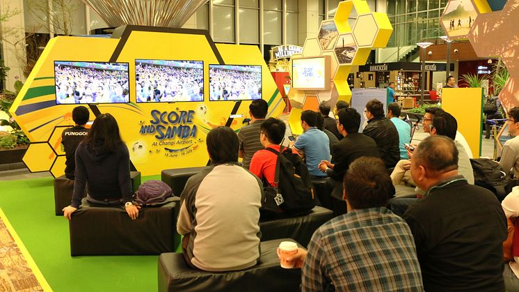 Changi Airport revs up the World Cup excitement